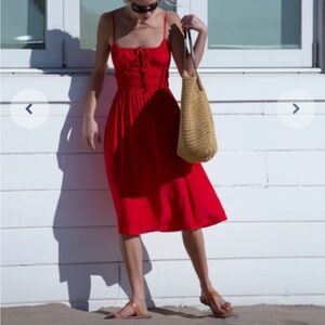 Ciao Lucia Red Gabriela Dress